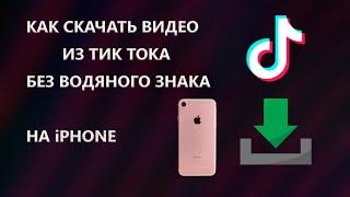 Сохранить видео с Тик Тока без водяного знака на Айфоне iphone 2021