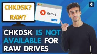 [2024 New] How to Fix CHKDSK Is Not Available for RAW Drives in Windows 10/11- Recover Raw Drives