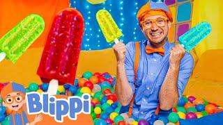 Fruit Popsicles and Indoor Playgrounds with Blippi! | Food & Fun Play | Educational Videos For Kids