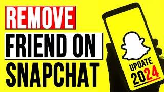 How To Unfriend Someone On Snapchat: The Ultimate Guide! | Tetu Tech.