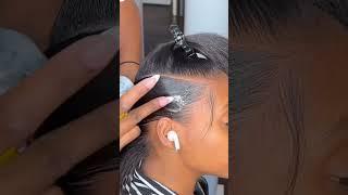 sleek ponytail #shortsvideo #sleekponytail #tips