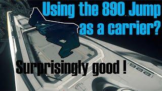 890 Jump: A Luxury Carrier? | Testing what fits