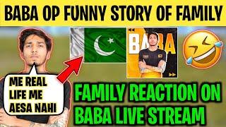 BABA OP FUNNY STORY OF FAMILY | Family Reaction On Pes baba Live Stream | React on baba Gaaliyan