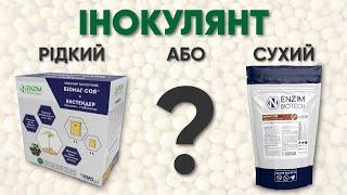 Рідкий чи Сухий інокулянт? Який краще? Порівнюємо ціну, упаковку, титр, норми витрати та інш.