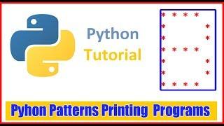 Python Pattern Printing Programs ||  To print alphabet Symbol 'B' || by Durga Sir