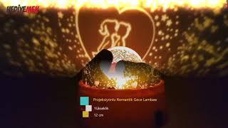 Projeksiyonlu Romantik Gece Lambası