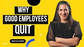 WHY Good Employees quit | Restaurant Manager Tips