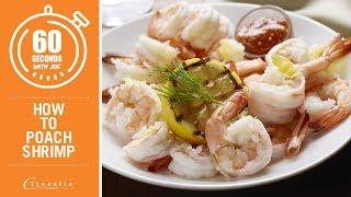 How to Poach Shrimp