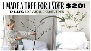 DIY Fake Tree ~ Spring Decorating ~ Faux Olive Tree ~ DIY Artificial Greenery ~ DIY Fake Plant