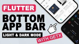 Flutter Tutorial | Flutter Bottom Navigation Bar with GetX, Flutter Bottom App Bar, Bottom Tab Bar