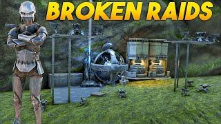 SOLO ARK But I Raid Broken Bases