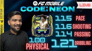 LIVE FC Mobile | CODE: NEON Event Grinding & Pack Openings |Team review and H2H Challenges