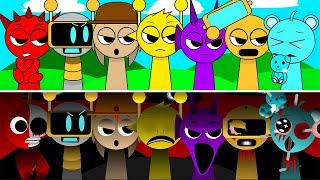 Incredibox Sprunki But Angry New Version! Normal Vs Horror