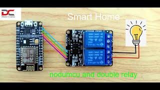 Home automation using NodeMCU and Blynk App - IOT based Project