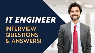 IT Engineer Interview Questions with Answer Examples