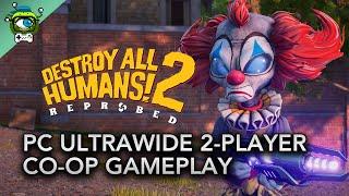 Destroy All Humans! 2 - Reprobed | PC Ultrawide 2-Player Campaign Co-op Gameplay [No Commentary]