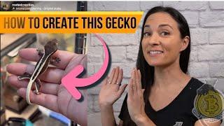 How to Produce an Axanthic Lilly White Crested Gecko! Genes BOTH Geckos Need & Odds of Offspring!