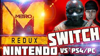 Metro Redux на Nintendo Switch. Сравнение с PC и PS4. Switch vs PS4/PC.