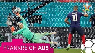 Yann Sommer pariert den Elfmeter von Mbappe | UEFA EURO 2020 | MAGENTA TV