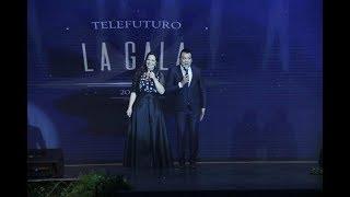 Tremenda presentación de Clara y Gustavo en la gala de Telefuturo
