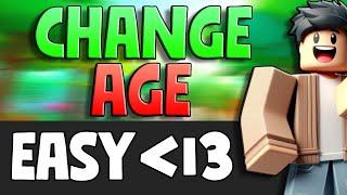 How To Change Your Roblox AGE If Under 13! (2024 Change Birthday)