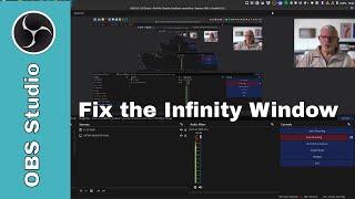 Linux Video & Audio - OBS Studio Tips+Tricks: Fix the infinity window!