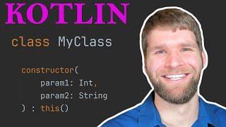 Kotlin Classes and Constructors - Primary vs Secondary