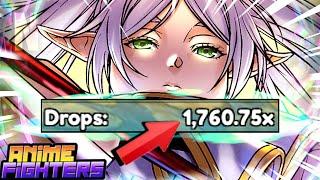 THIS Is MAX DROPS MULTIPLIER In Anime Fighters!