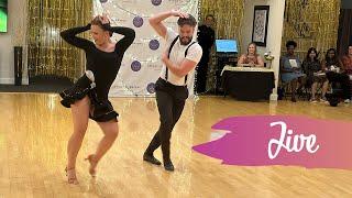 Jive Show Dance at Ultimate Ballroom Dance Studio