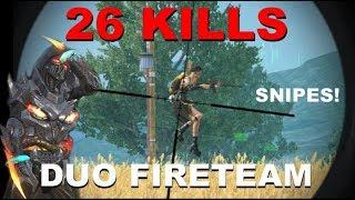 "THE SNIPES" 26 kills DUO FIRETEAM (ROS BISAYA)