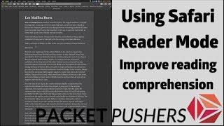 Using Safari Reader Mode To Improve Reading on the Web