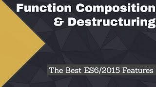 Function Composition with Destructuring is Glorious (JavaScript)