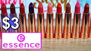 Essence This Is Me Lipstick Swatches - All 20 NUDE shades!