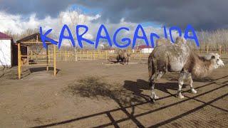 Karaganda Walking Tour | Karagandy Zoo | Kazakhstan  | Travel Vlog