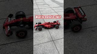 Motorize THIS?! Full RC Mod | LEGO Technic 42207 Ferrari SF-24 F1 Car#legotechnic #lego42207 #buwizz