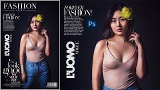 High end skin Retouching For Magazine Cover in Photoshop cc 2021