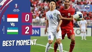 BEST MOMENT INDONESIA (0) VS (2) UZBEKISTAN | SEMIFINAL AFC U-23 ASIAN CUP 2024