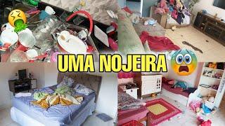 CANSEI!! 4DIAS SEM LIMPAR A CASA|| ESTAVA UM NOJO|FAXINA COMPLETA e PESADA