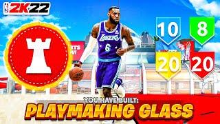This PLAYMAKING GLASS CLEANER is THE MOST UNSTOPPABLE BUILD in NBA 2K22! BEST ISO CENTER BUILD