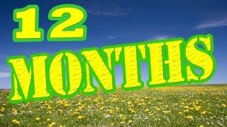 Months of the Year Song - 12 Months of the Year - Kids Songs by The Learning Station