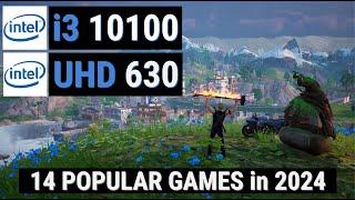 Intel UHD GRAPHICS 630 vs 14 GAMES in 2024