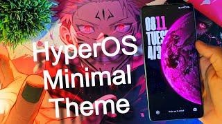 HyperOS Minimal Theme For Any Xiaomi Devices | New System Ui | #hyperos