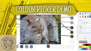 Colour Picker demo for Artists - Part One