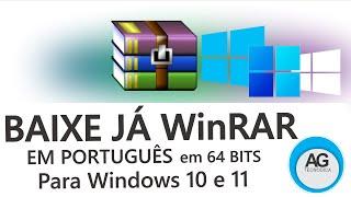 Como Baixar e Instalar o WinRAR 7 01 Português Brasil 64Bits