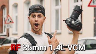 Canon RF 35mm 1.4L VCM lens review! Tested on R5 II, R1 and R3