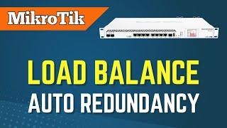 MikroTik Load Balance of 2 ISP with auto redundancy