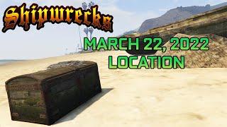 GTA Online Shipwreck Location March 22, 2022 | Frontier Outfit Scraps | Daily Collectible Guide
