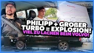 JP Performance - Philipp + Großer Turbo = EXPLOSION! | Volvo V70 bei MPS