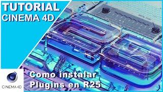 Como instalar un plugin en Cinema 4D R25 | Cinema 4D versión R23, S24 y R25