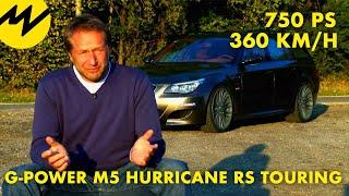 Niki Schelle testet G-Power M5 Hurricane RS Touring | 750 PS - 360 km/h | Motorvision Deutschland